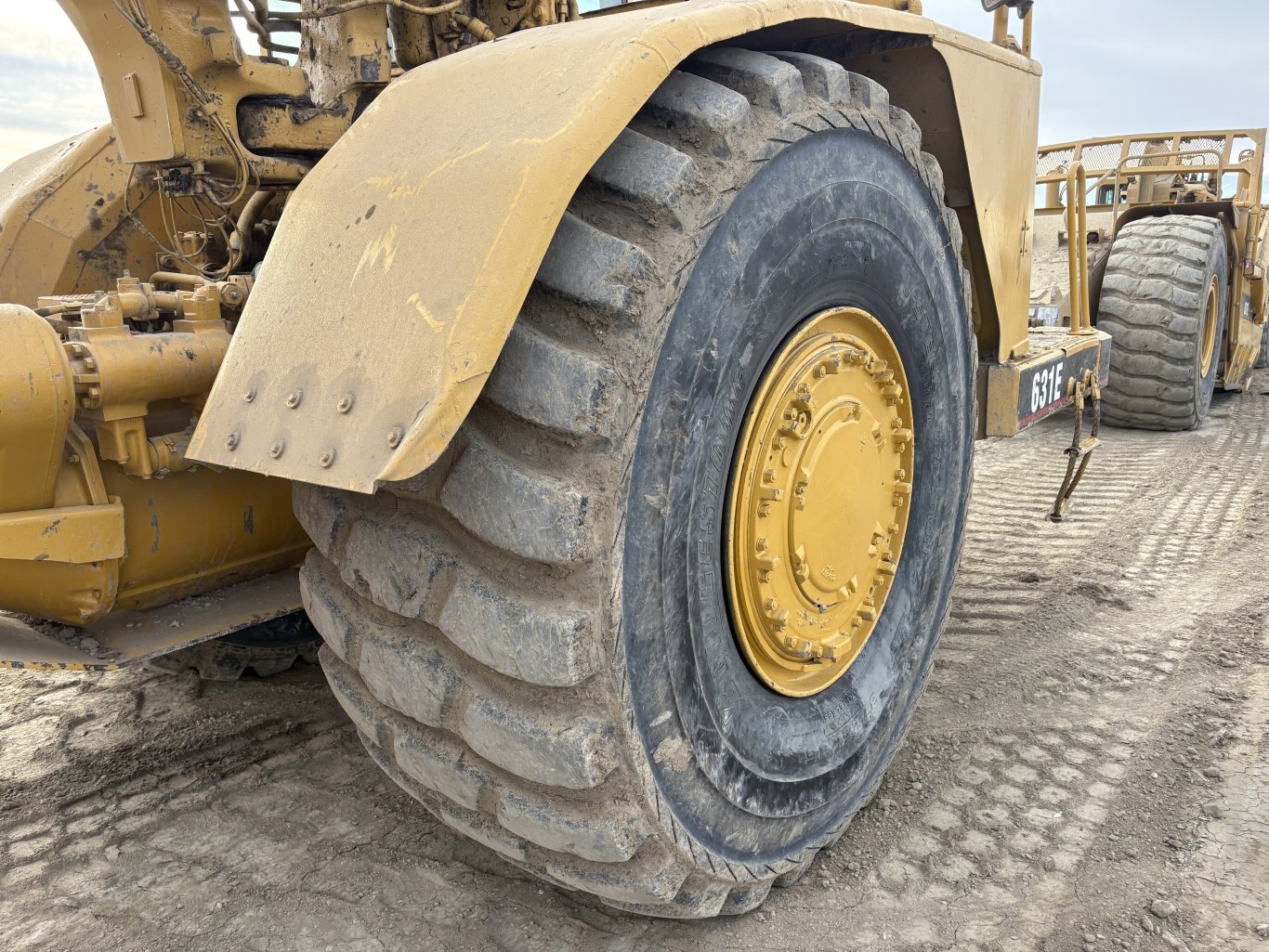 1989 Caterpillar 631E Motor Scraper #11241 AS