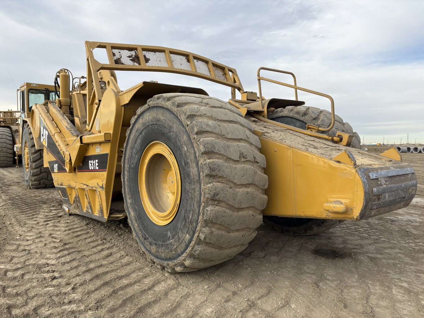 1989 Caterpillar 631E Motor Scraper #11241 AS