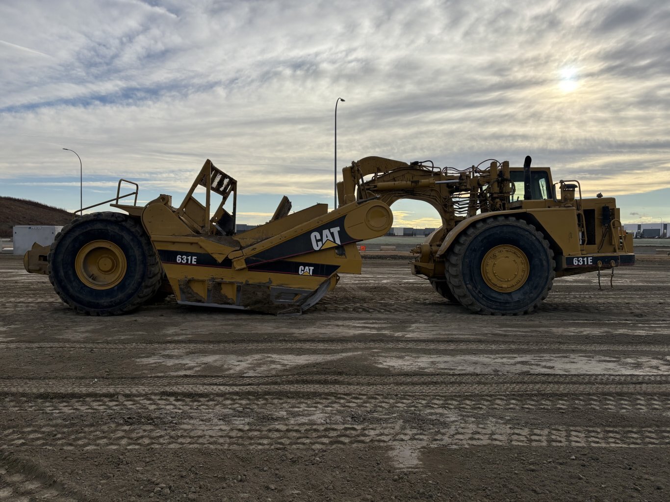 1989 Caterpillar 631E Motor Scraper #11241 AS