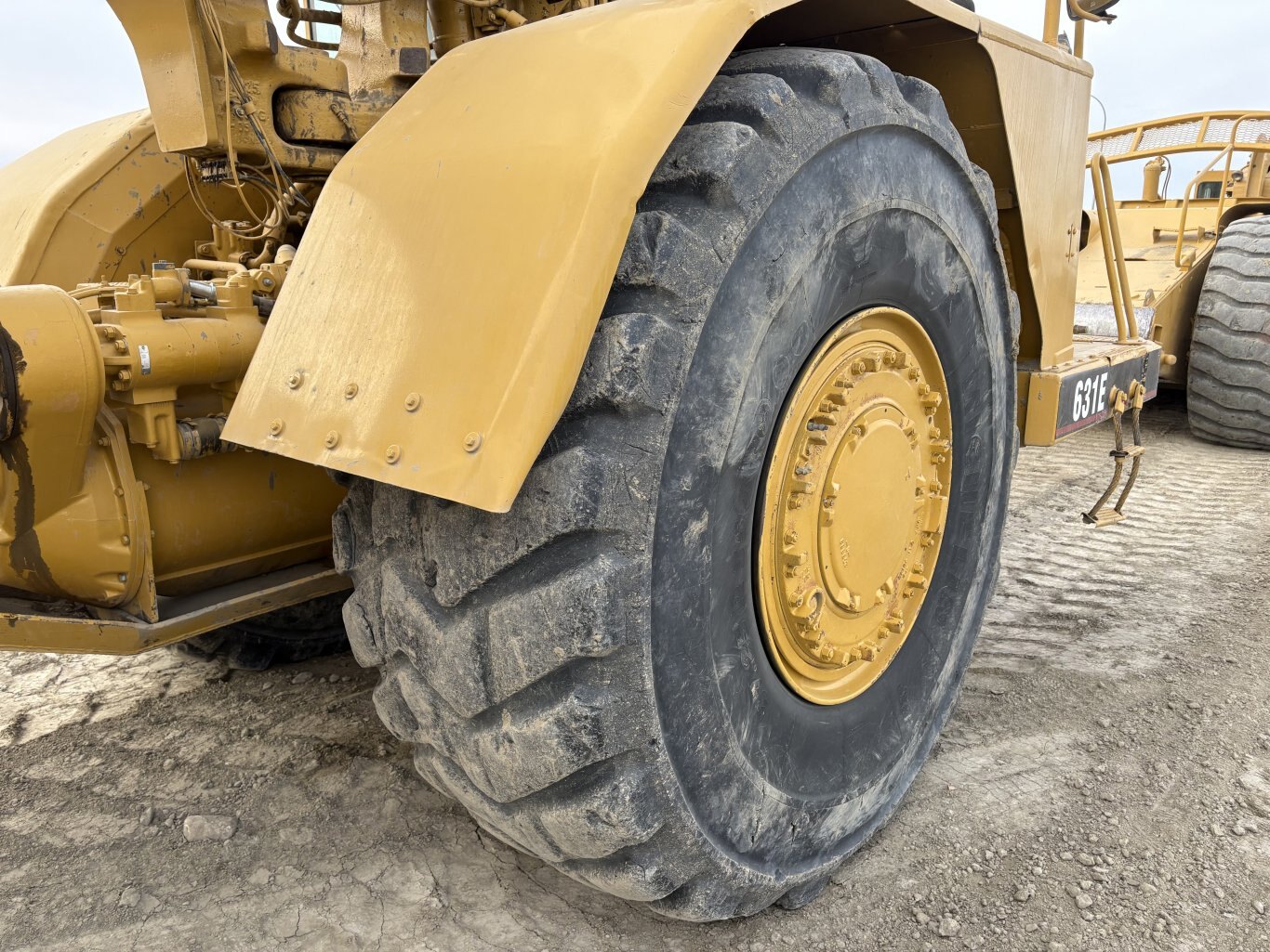 1989 Caterpillar 631E Motor Scraper #11242 AS