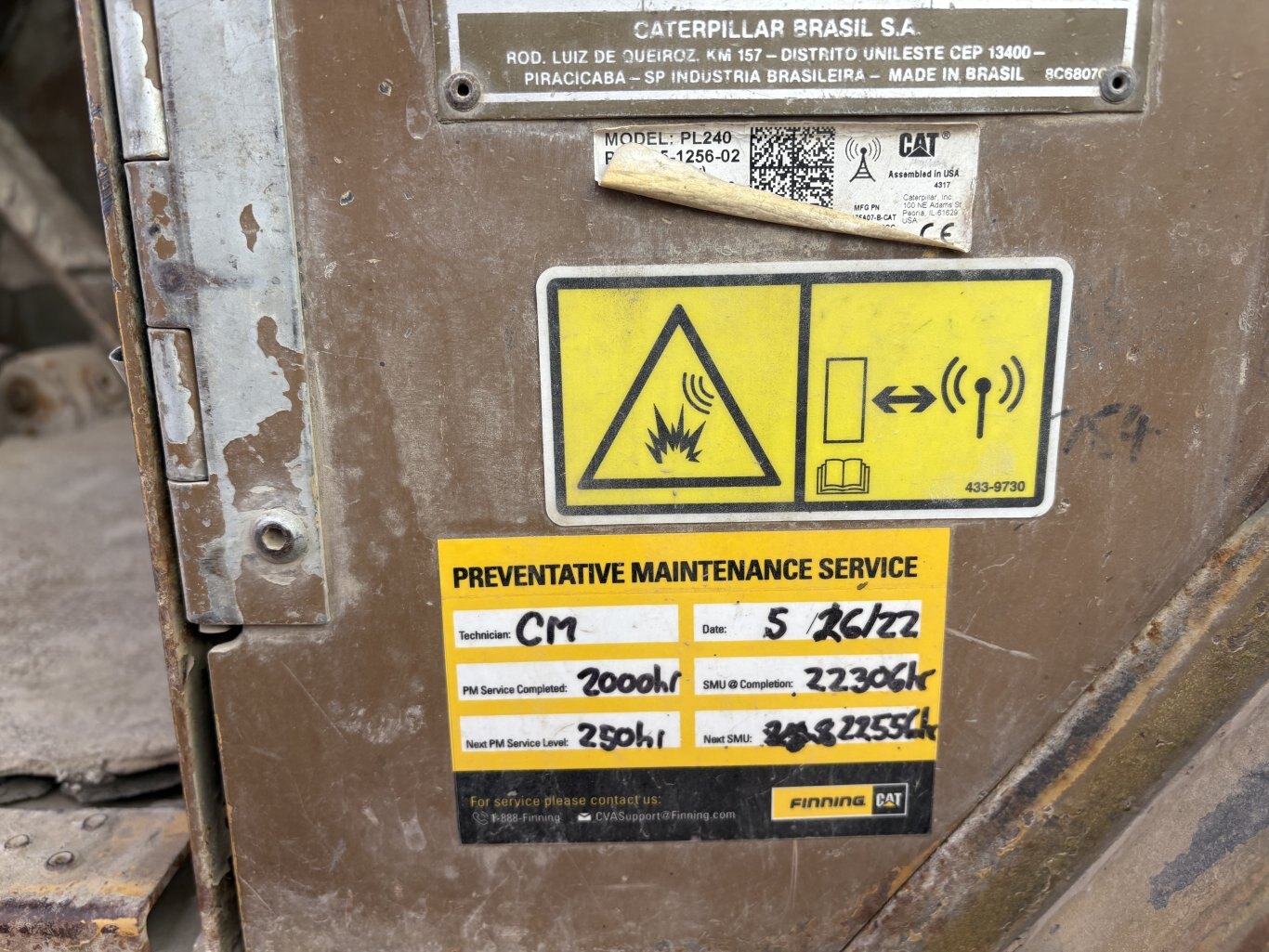 1989 Caterpillar 631E Motor Scraper #11242 AS