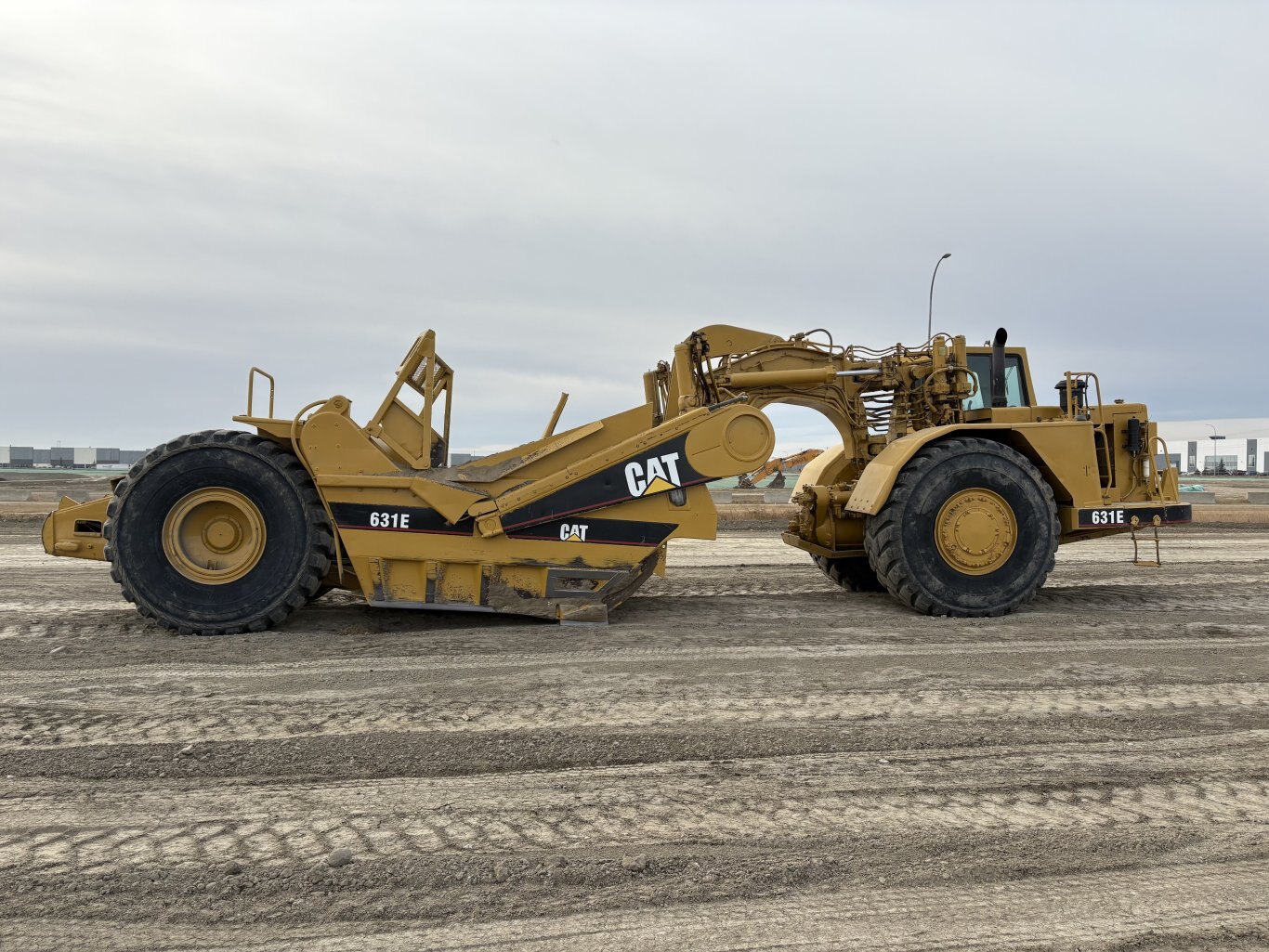 1989 Caterpillar 631E Motor Scraper #11242 AS