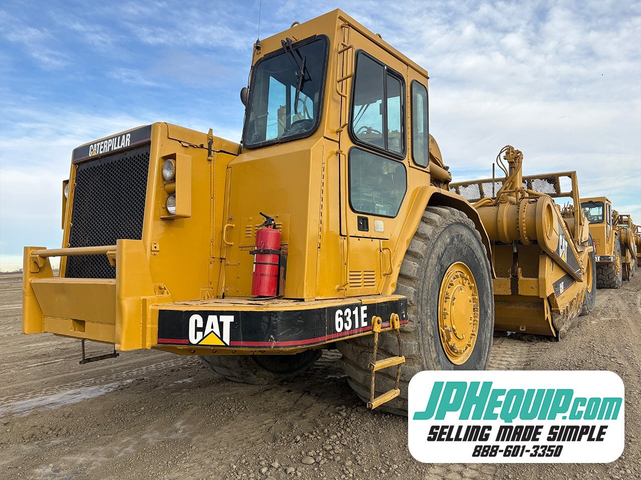 1990 Caterpillar 631E Motor Scraper #11243 AS