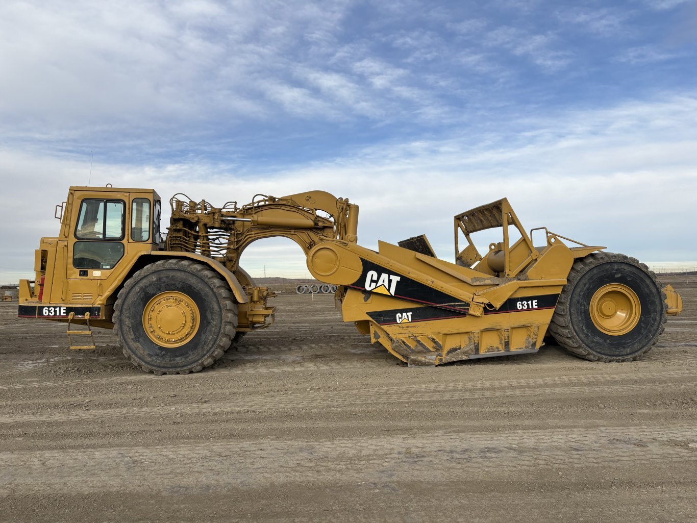 1990 Caterpillar 631E Motor Scraper #11243 AS