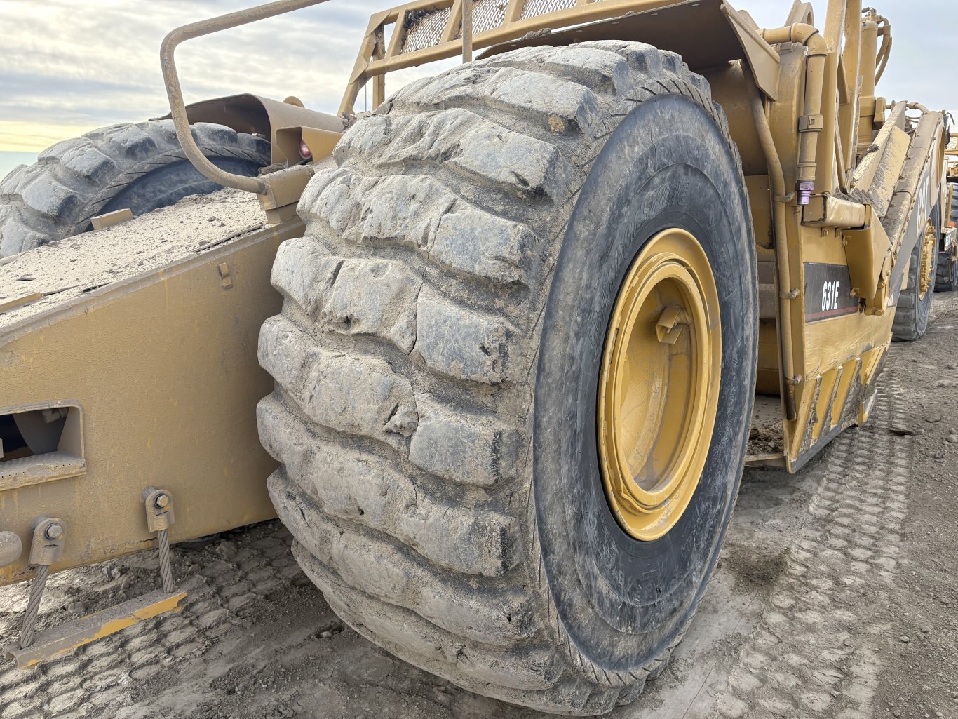 1990 Caterpillar 631E Motor Scraper #11243 AS