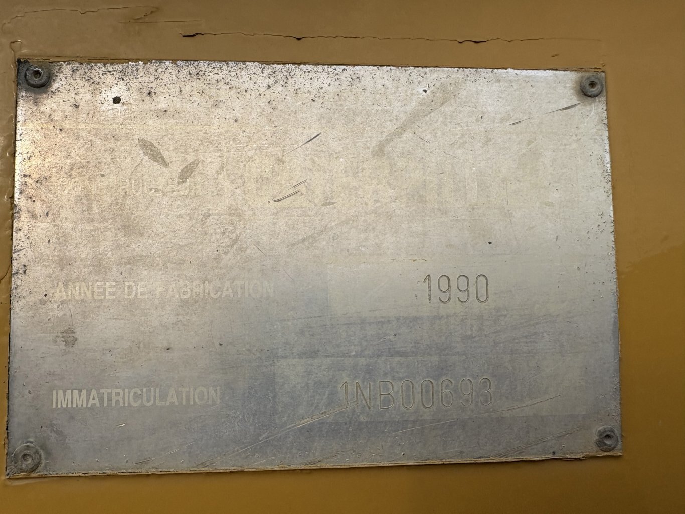 1990 Caterpillar 631E Motor Scraper #11243 AS