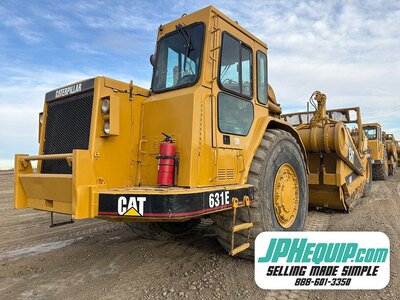 1990 Caterpillar 631E Motor Scraper #11243 AS