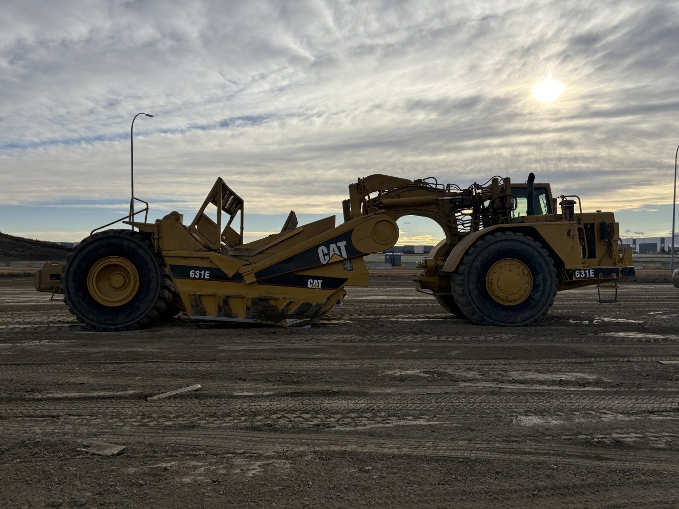 1990 Caterpillar 631E Motor Scraper #11243 AS