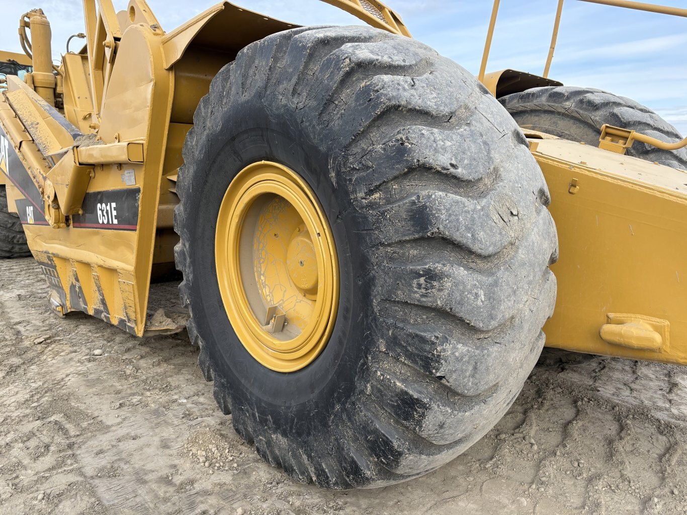 1990 Caterpillar 631E Motor Scraper #11244 AS