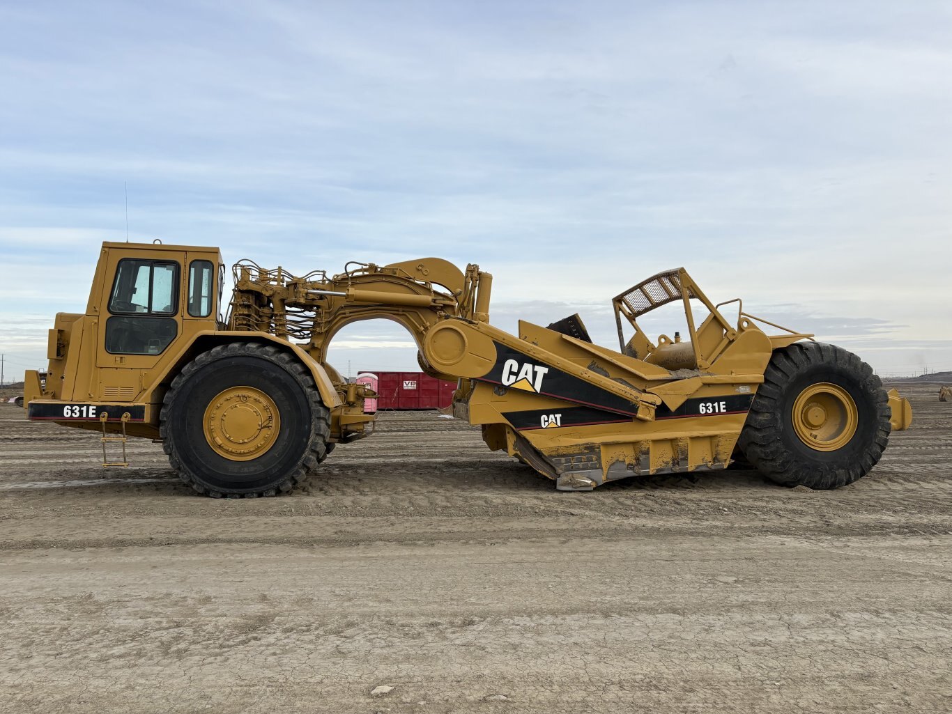 1990 Caterpillar 631E Motor Scraper #11244 AS