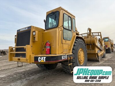 1990 Caterpillar 631E Motor Scraper #11244 AS