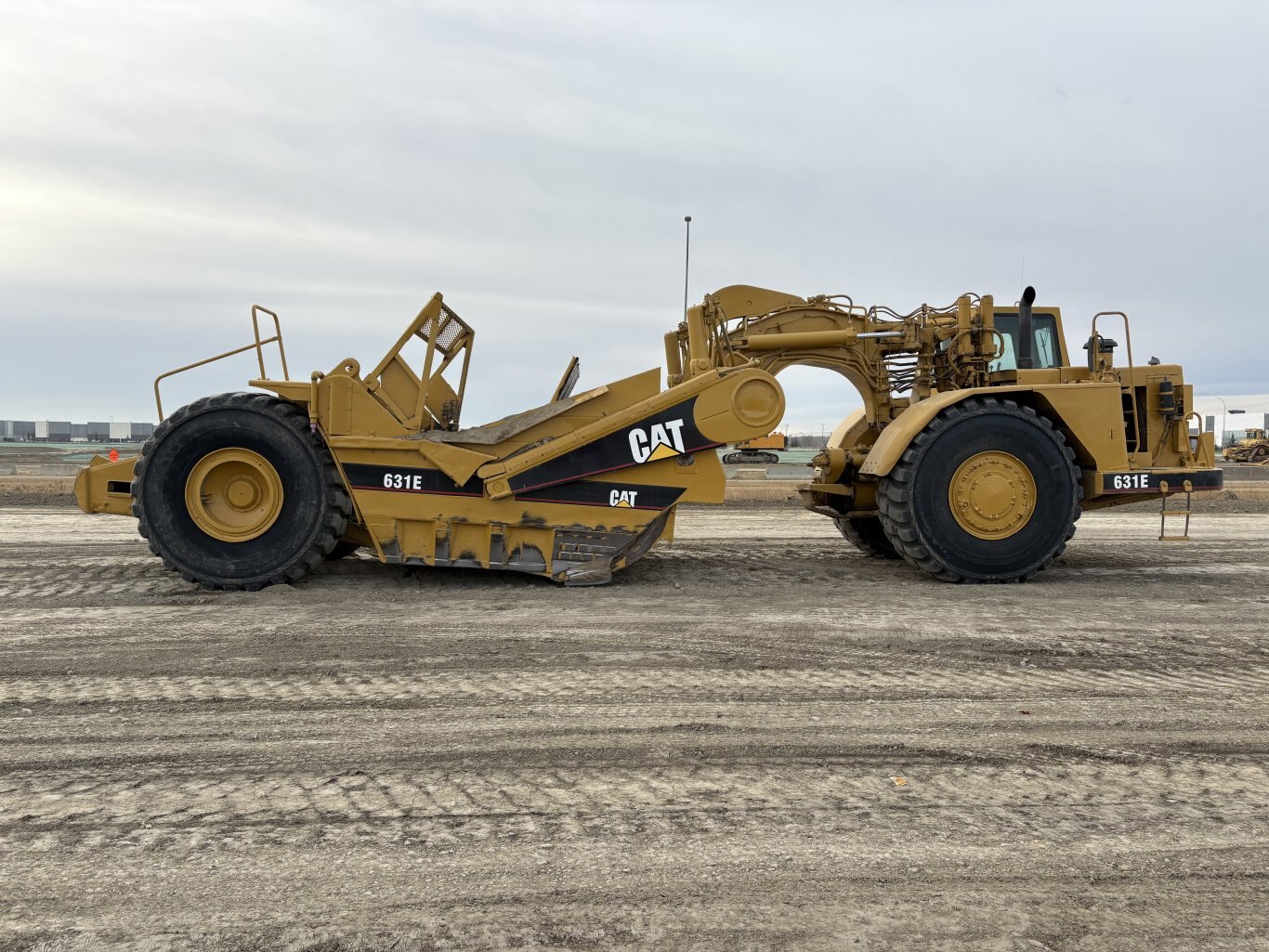 1990 Caterpillar 631E Motor Scraper #11244 AS