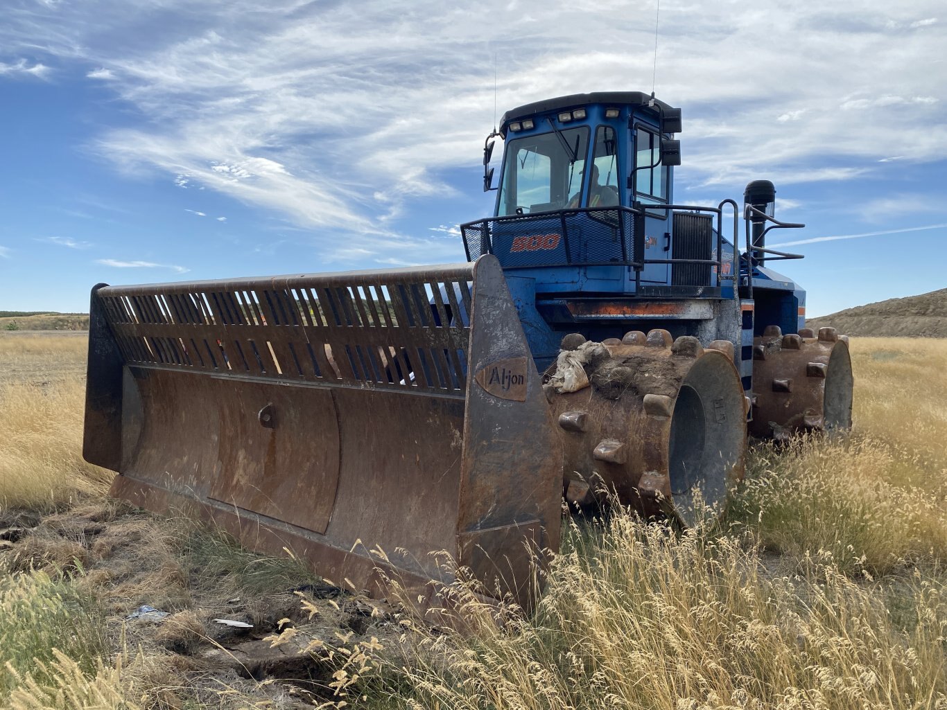 2012 AL JON 500 Advantage Compactor with 15ft Front Blade • AL JON 500 Compactor • Al Jon ADV 500 Landfill Compactor #11253 BP LOT #5904