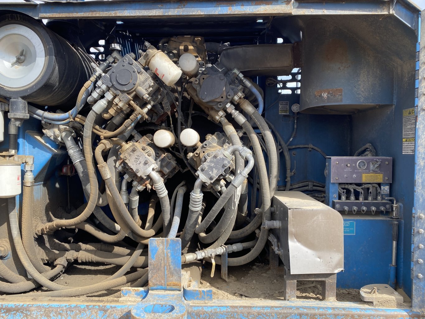 2012 AL JON 500 Advantage Compactor with 15ft Front Blade • AL JON 500 Compactor • Al Jon ADV 500 Landfill Compactor #11253 BP LOT #5904