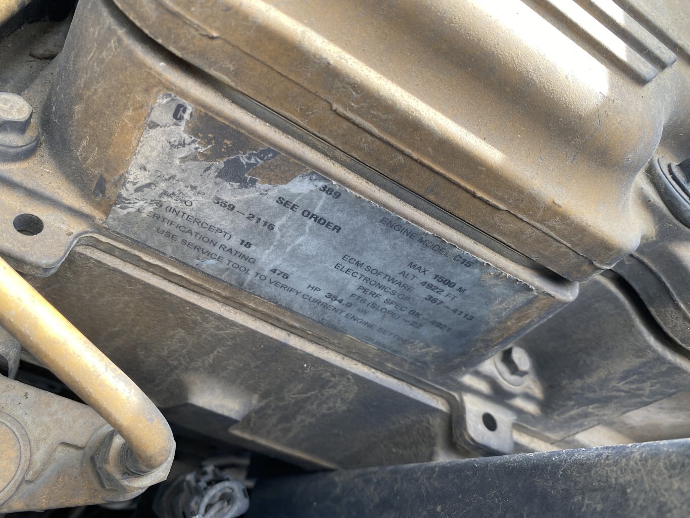 2012 AL JON 500 Advantage Compactor with 15ft Front Blade • AL JON 500 Compactor • Al Jon ADV 500 Landfill Compactor #11253 BP LOT #5904