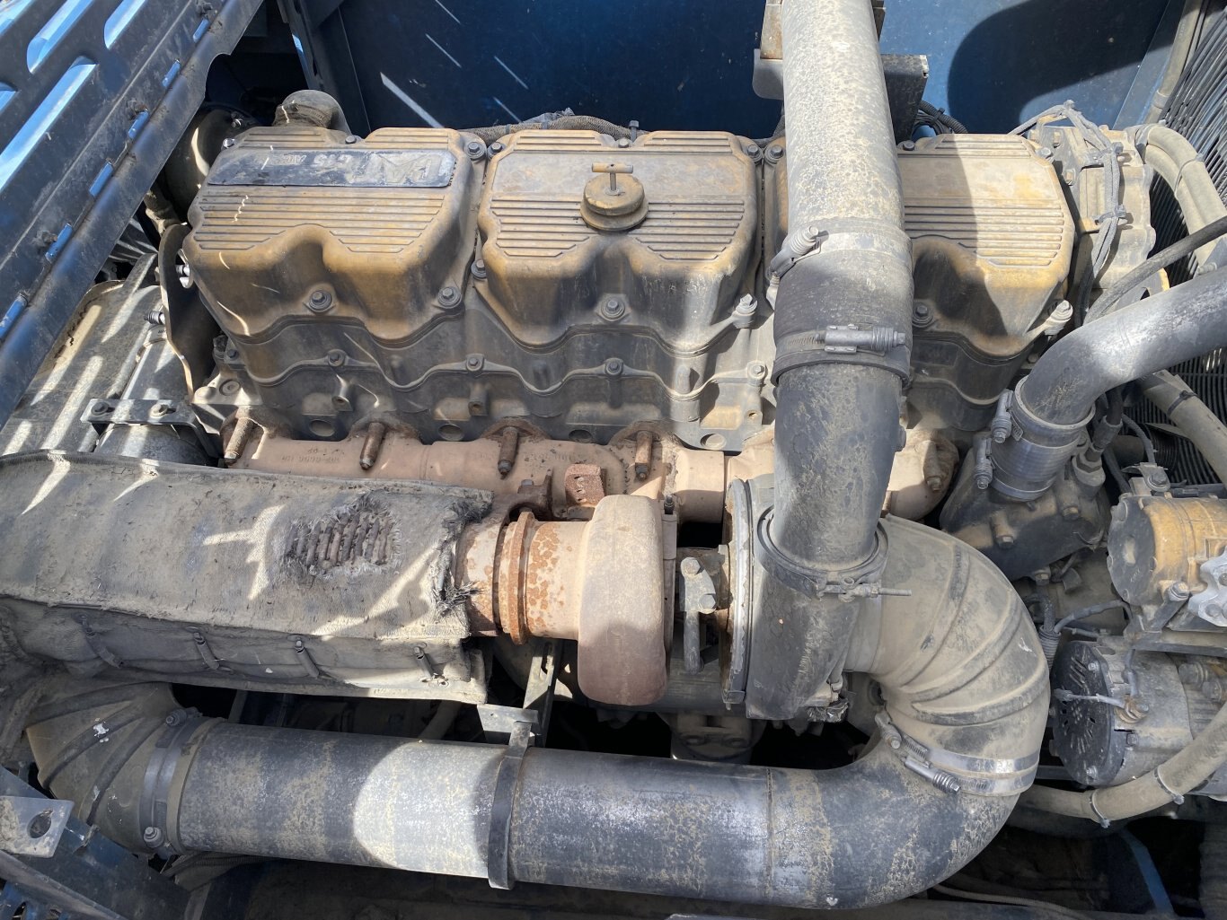 2012 AL JON 500 Advantage Compactor with 15ft Front Blade • AL JON 500 Compactor • Al Jon ADV 500 Landfill Compactor #11253 BP LOT #5904