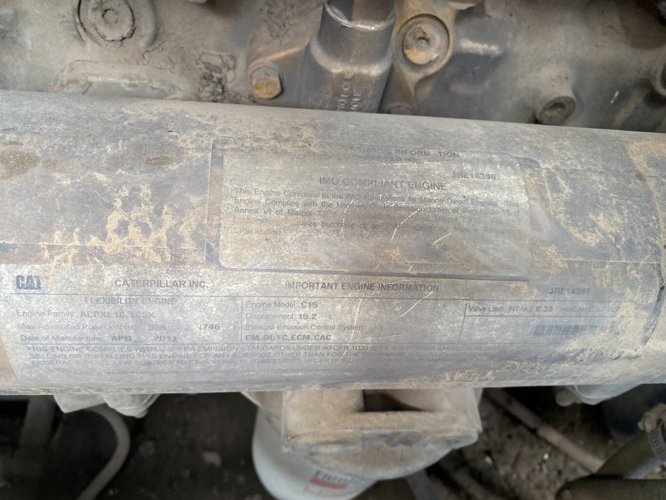 2012 AL JON 500 Advantage Compactor with 15ft Front Blade • AL JON 500 Compactor • Al Jon ADV 500 Landfill Compactor #11253 BP LOT #5904