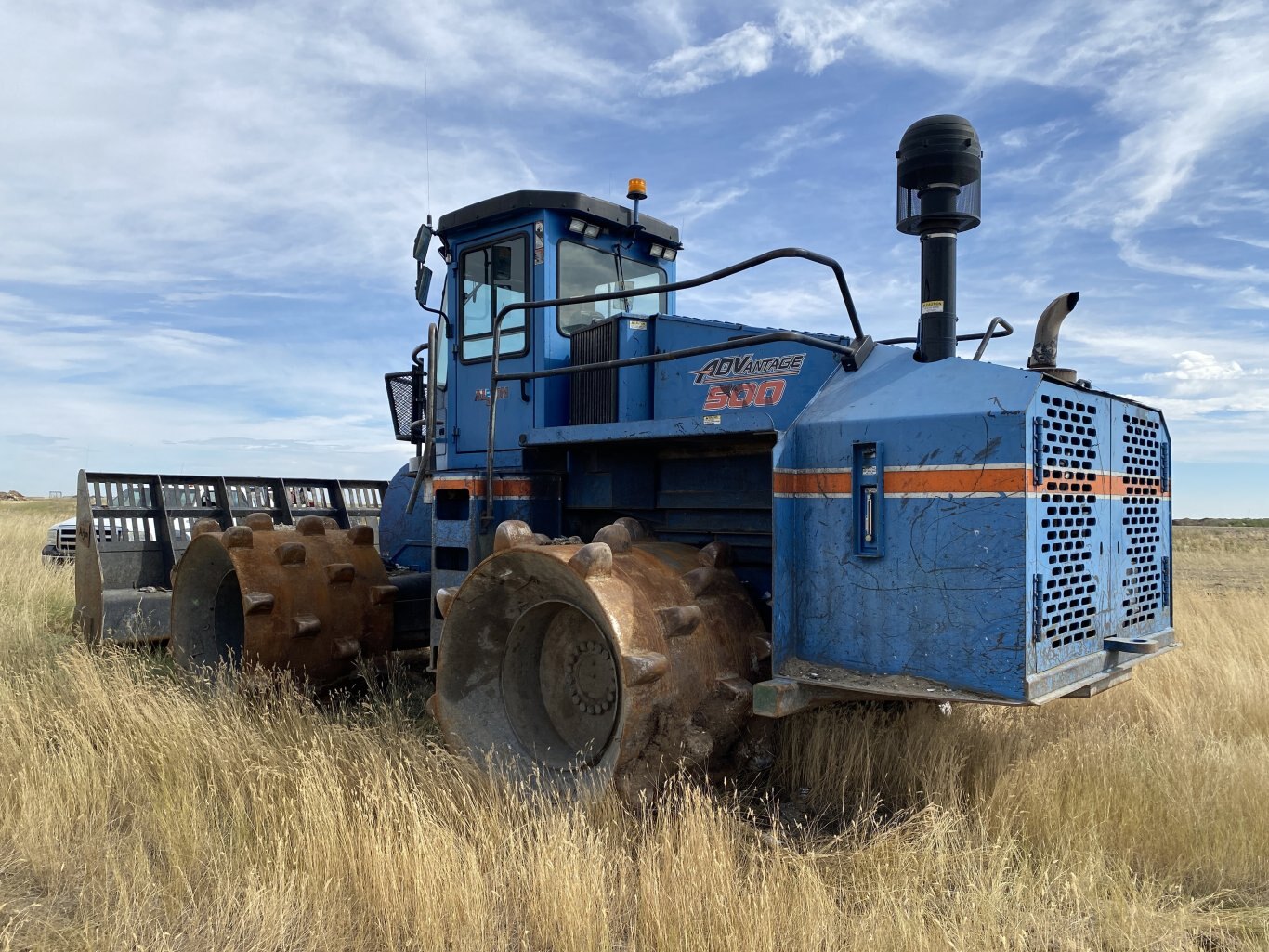 2012 AL JON 500 Advantage Compactor with 15ft Front Blade • AL JON 500 Compactor • Al Jon ADV 500 Landfill Compactor #11253 BP LOT #5904