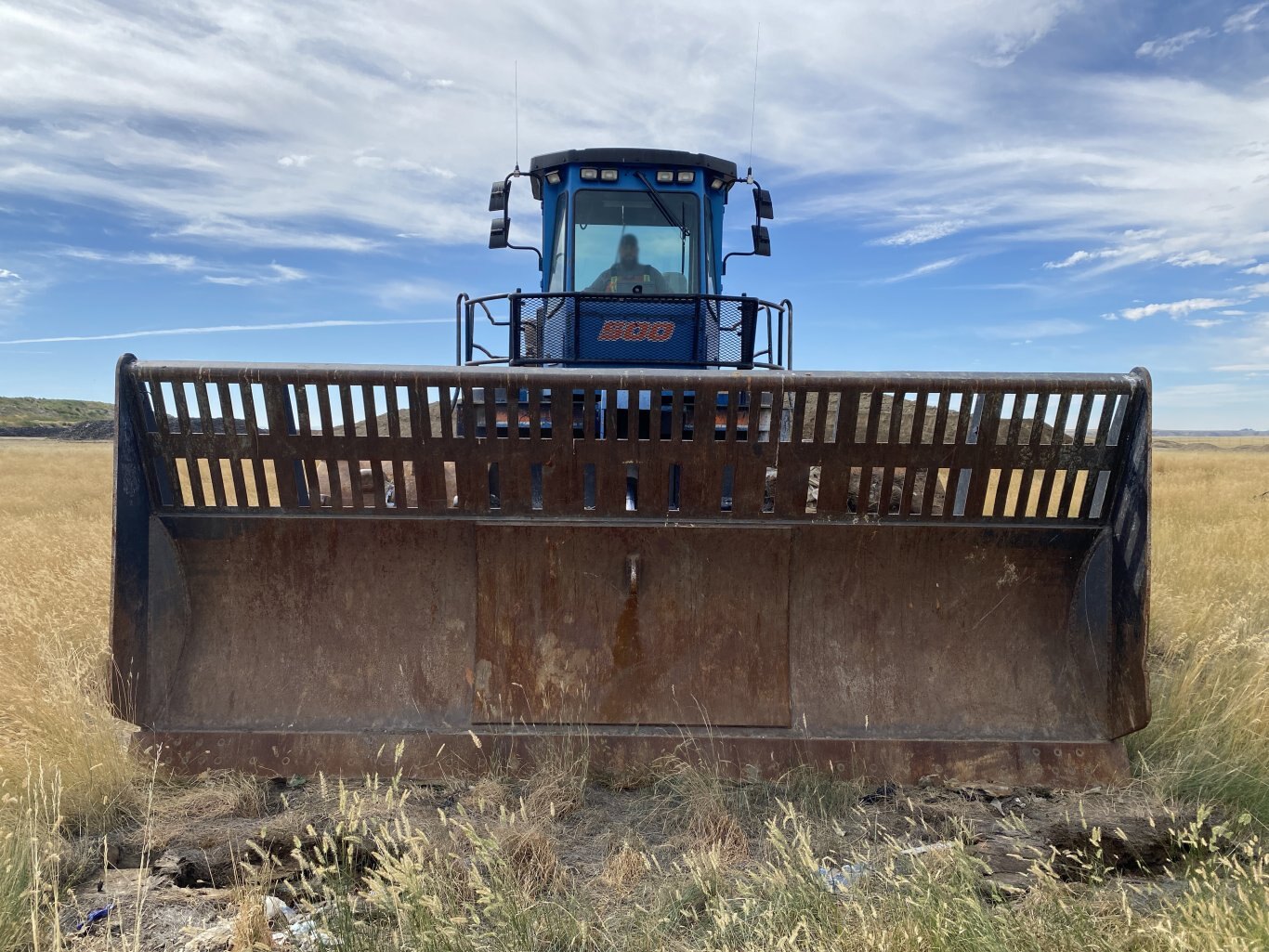 2012 AL JON 500 Advantage Compactor with 15ft Front Blade • AL JON 500 Compactor • Al Jon ADV 500 Landfill Compactor #11253 BP LOT #5904