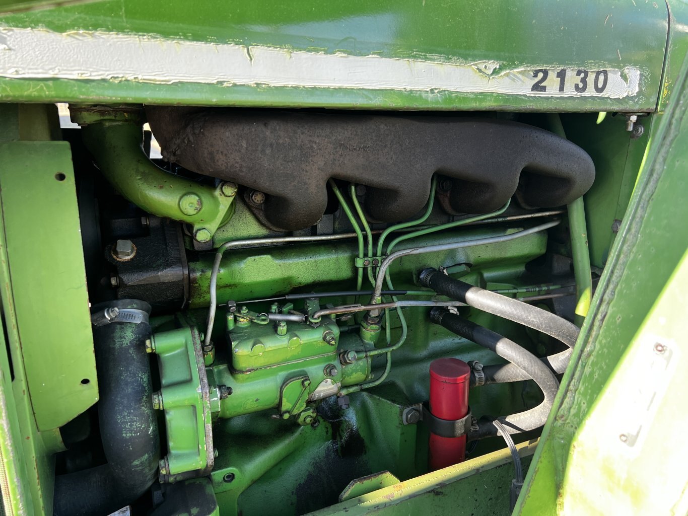 1975 John Deere 2130 Tractor with Loader • John Deere 2130B Tractor 2WD #11252 BP