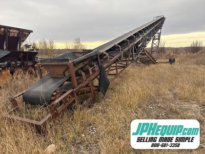 Custom Built 100' x 30 Mobile Stacker Conveyor #11255 JA