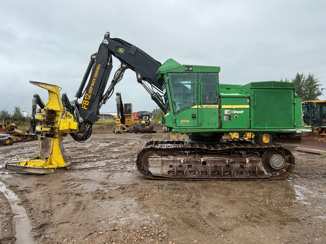 2012 Deere 953K Feller Buncher w/ New Engine #11259 JA