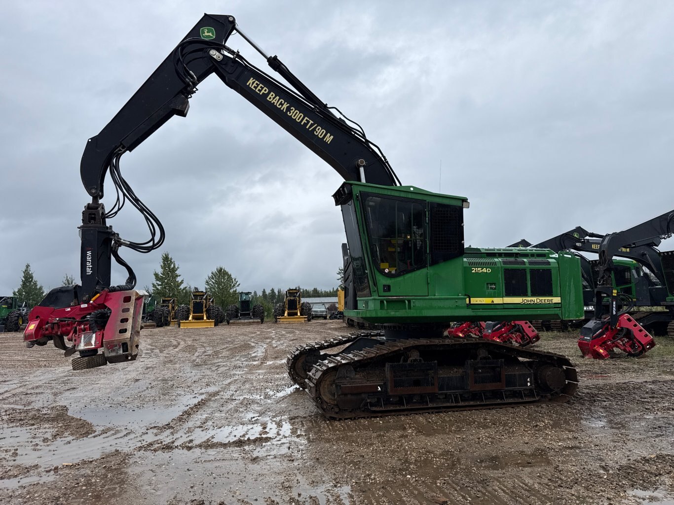 2012 Deere 2154D Processor #11260 JA