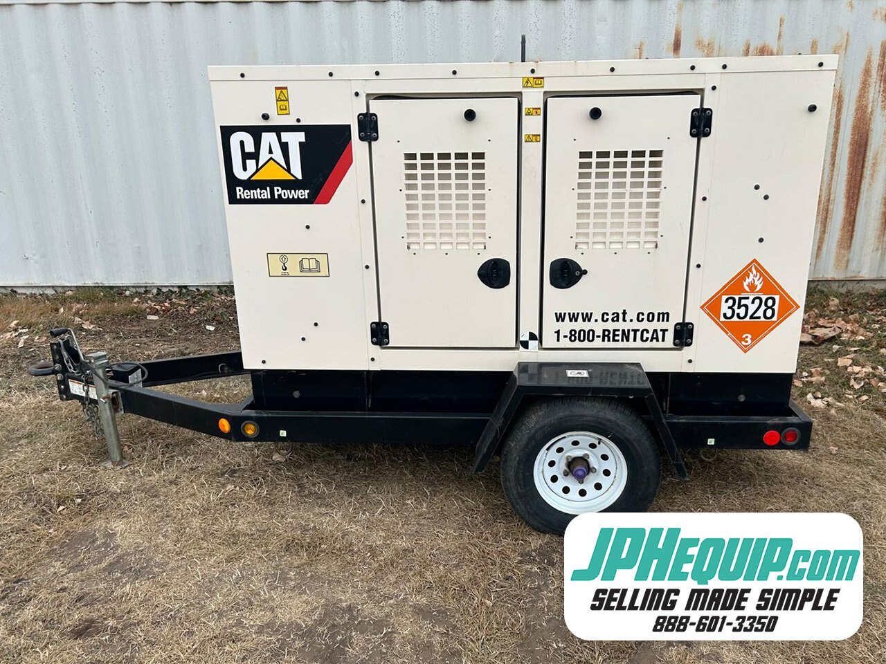 2018 Caterpillar XQ35 Diesel Trailer Generator #11267 AS