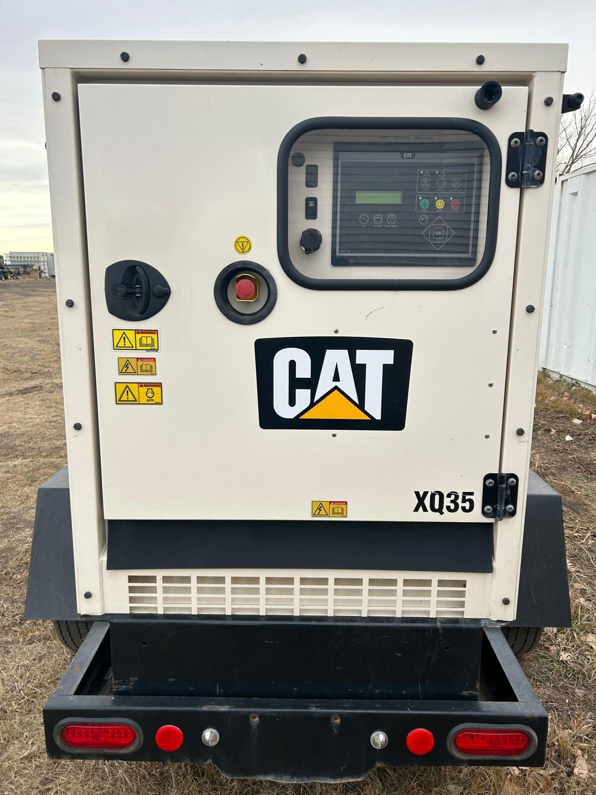 2018 Caterpillar XQ35 Diesel Trailer Generator #11267 AS