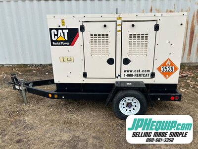 2018 Caterpillar XQ35 Diesel Trailer Generator #11267 AS