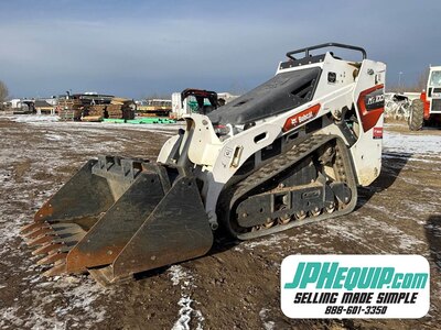 2022 Bobcat MT100 Mini Skid Steer with Smooth and Tooth Bucket #11268 JA