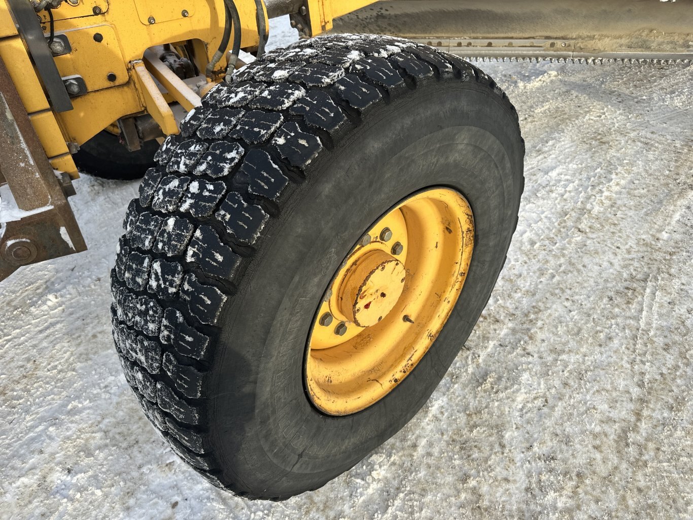 2007 Volvo G970 Grader with Front Plow & Snow wing #11275 DP