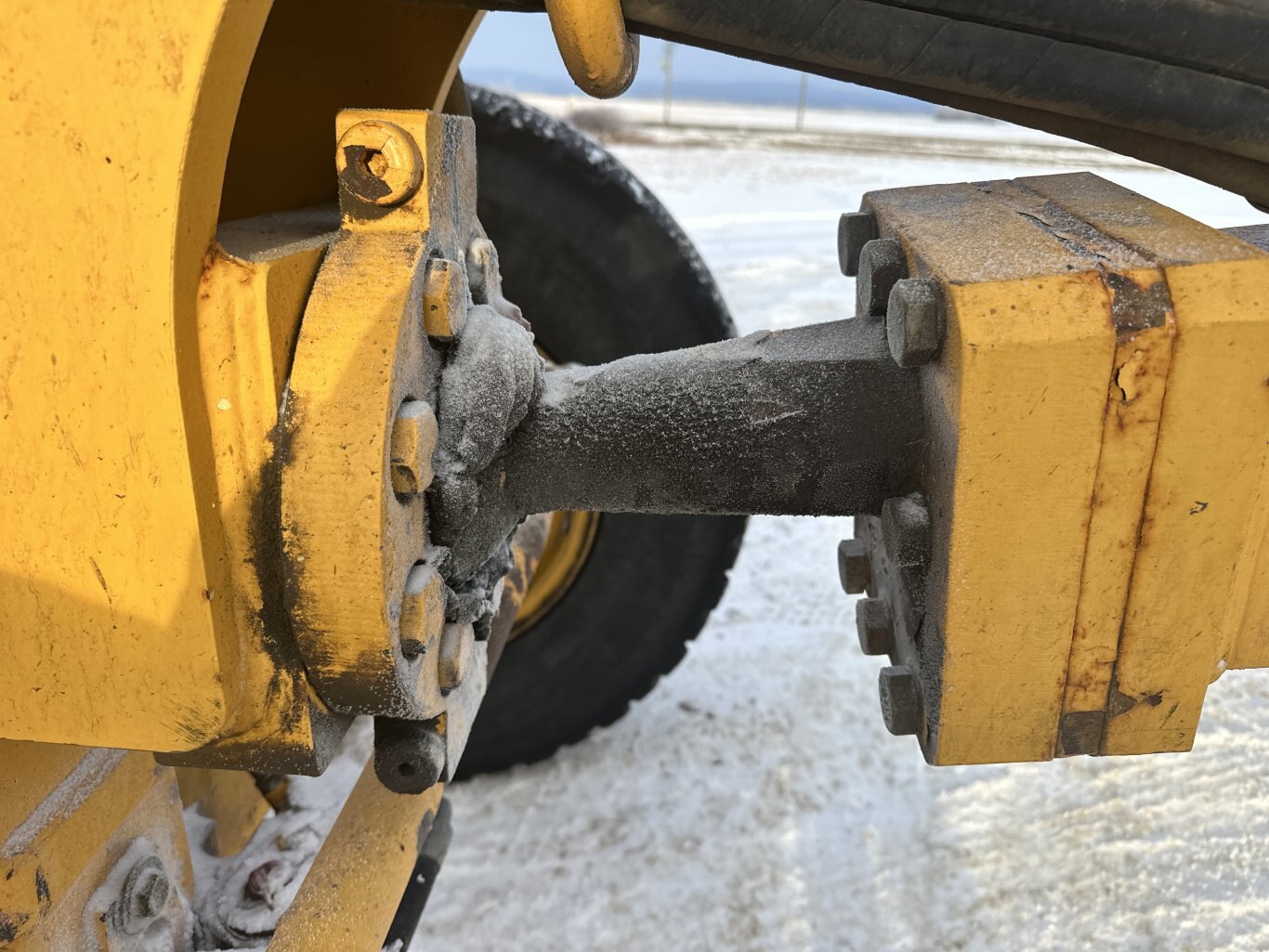 2007 Volvo G970 Grader with Front Plow & Snow wing #11275 DP