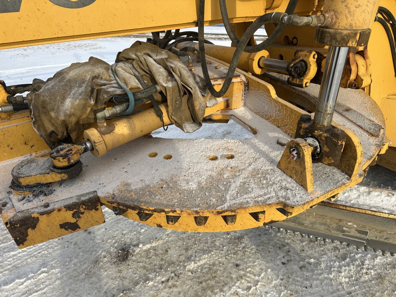 2007 Volvo G970 Grader with Front Plow & Snow wing #11275 DP