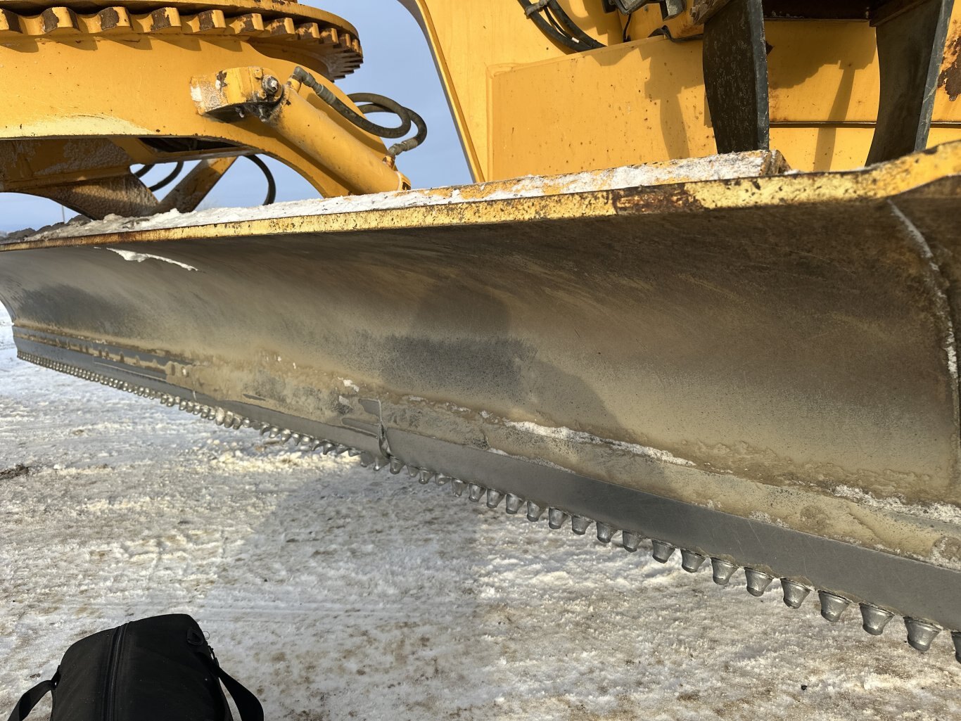 2007 Volvo G970 Grader with Front Plow & Snow wing #11275 DP