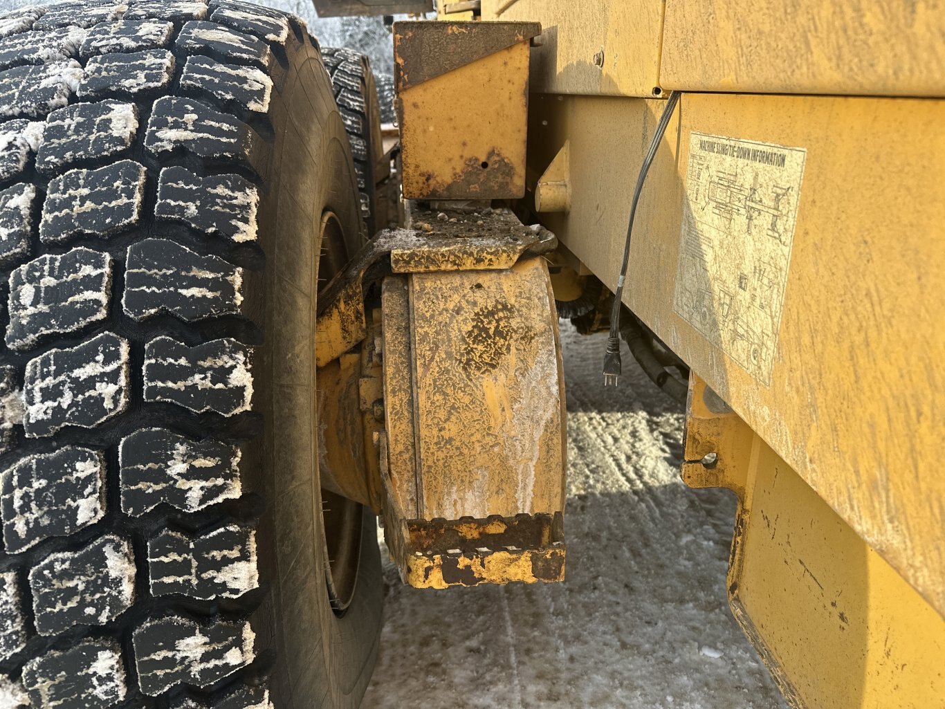 2007 Volvo G970 Grader with Front Plow & Snow wing #11275 DP