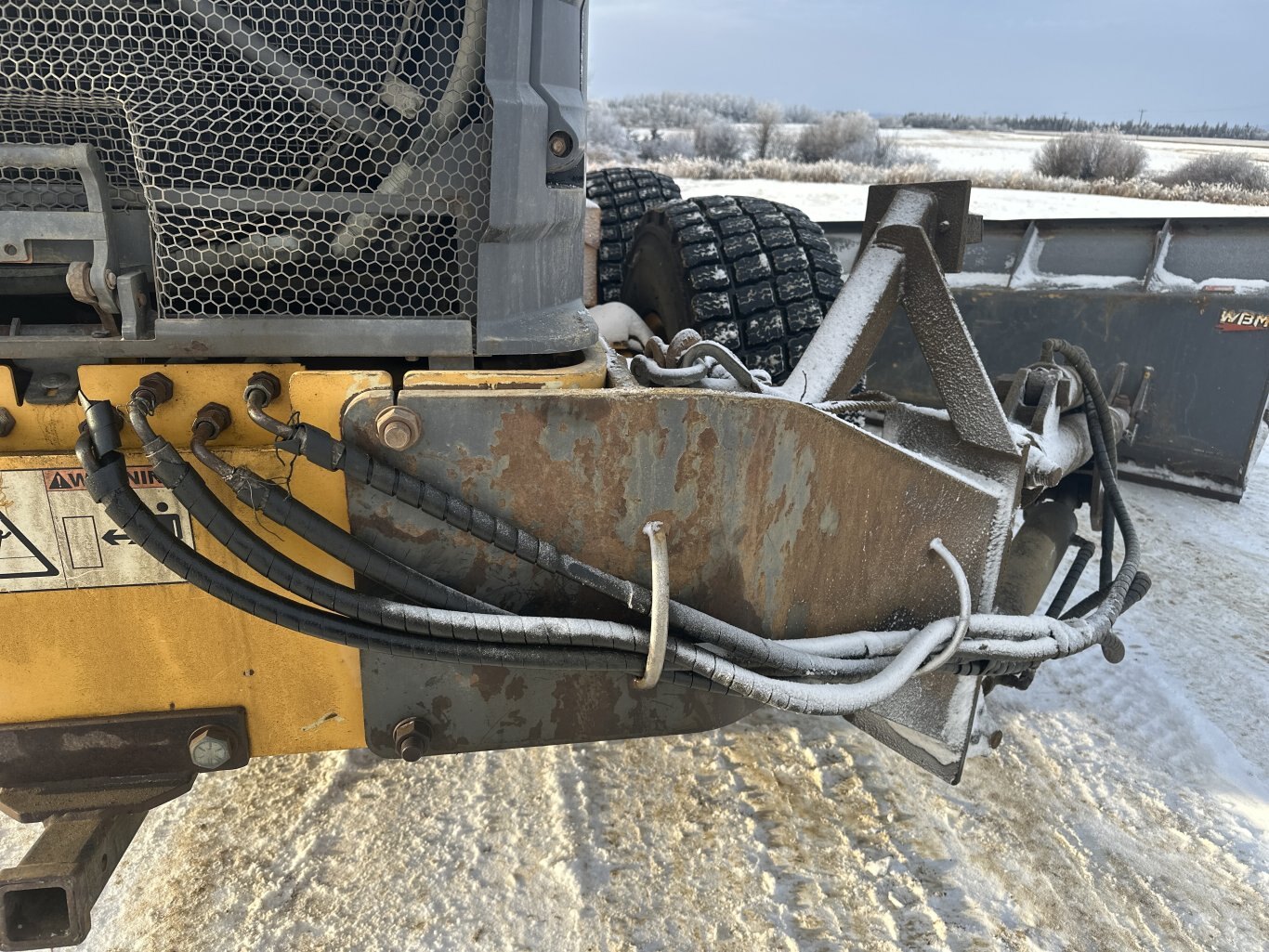 2007 Volvo G970 Grader with Front Plow & Snow wing #11275 DP