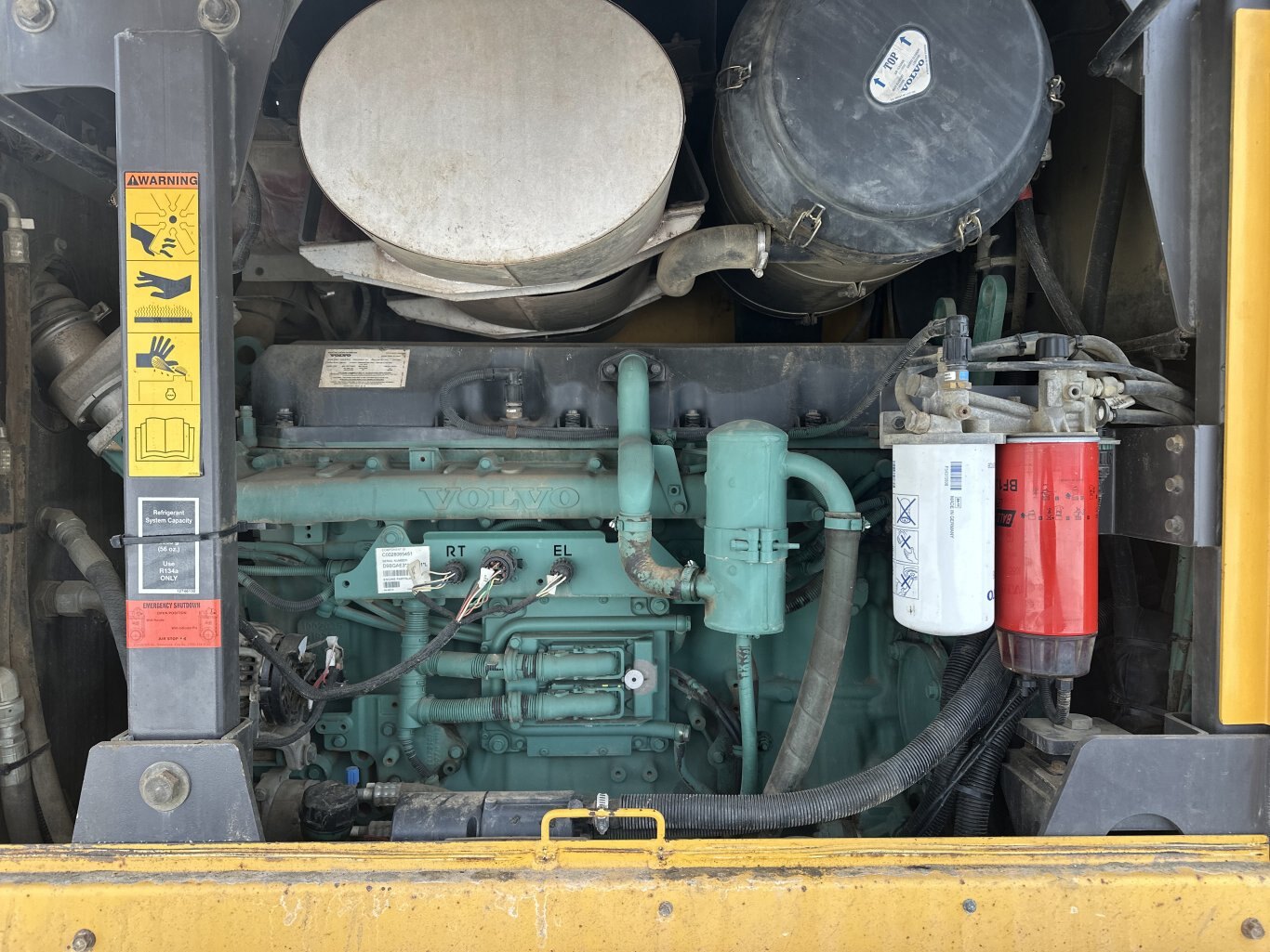 2007 Volvo G970 Grader with Front Plow & Snow wing #11275 DP