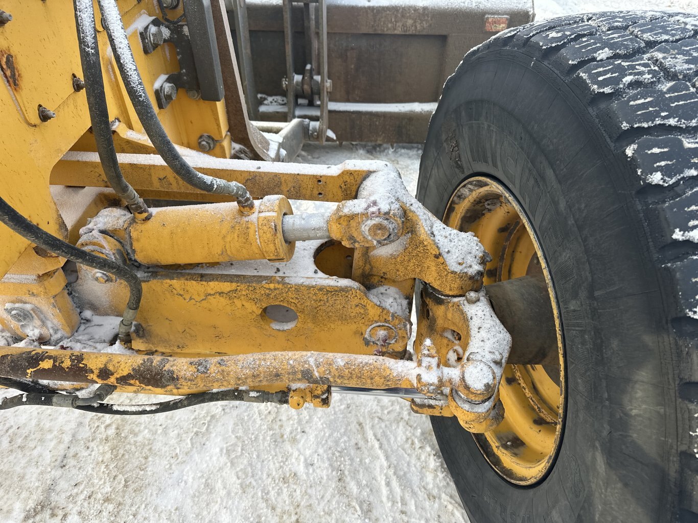 2007 Volvo G970 Grader with Front Plow & Snow wing #11275 DP