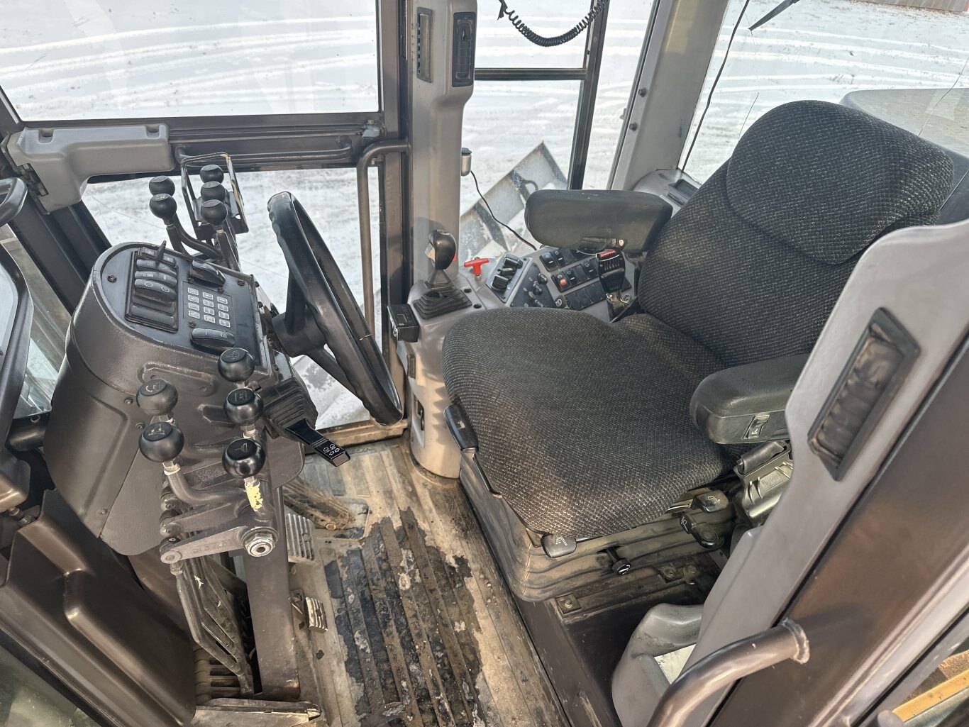 2007 Volvo G970 Grader with Front Plow & Snow wing #11275 DP