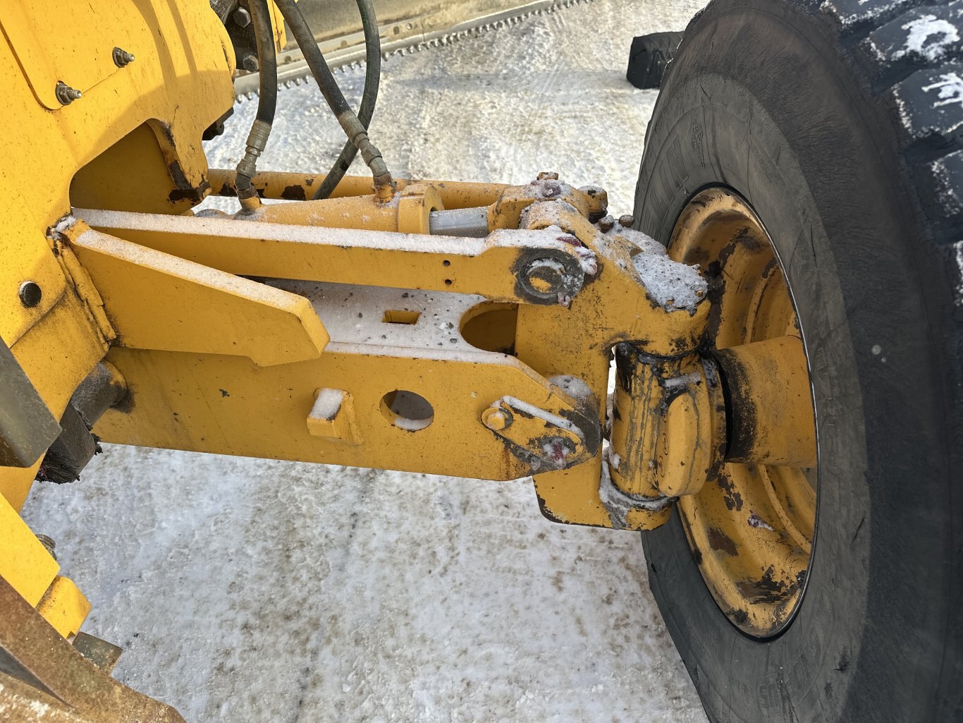 2007 Volvo G970 Grader with Front Plow & Snow wing #11275 DP