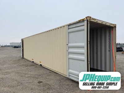 40 foot High Cube Seacan Dual End Door Container #235058 JPH