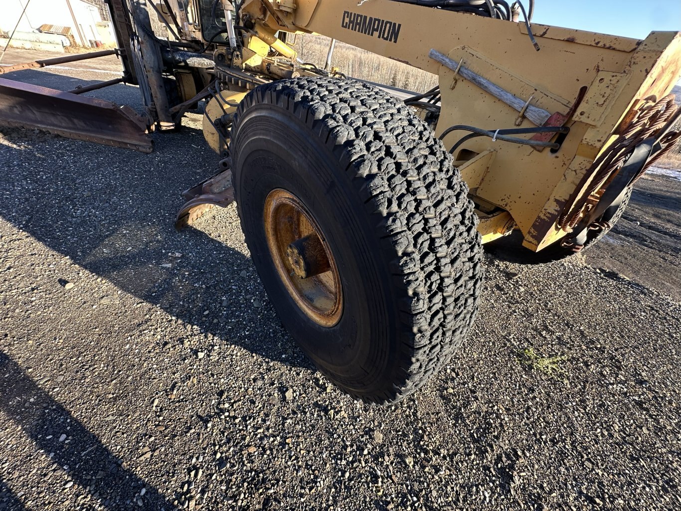 1993 Champion 780A Series 3 Motor Grader with Snow Wing #11218 DP