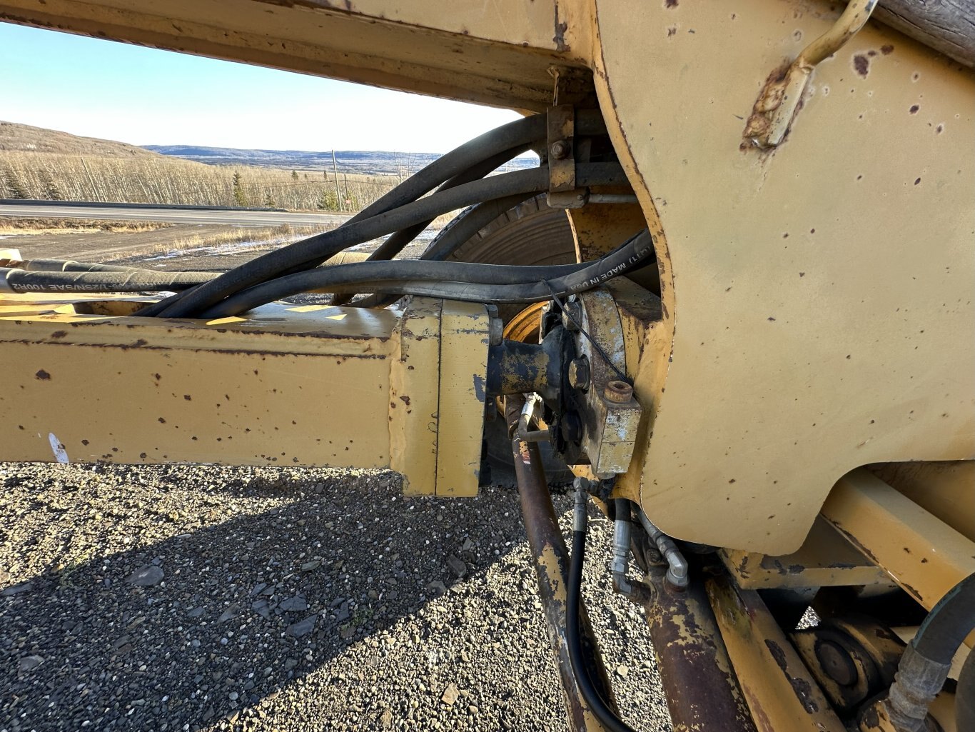 1993 Champion 780A Series 3 Motor Grader with Snow Wing #11218 DP