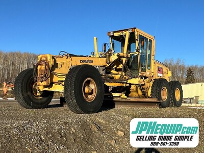 1993 Champion 780A Series 3 Motor Grader with Snow Wing #11218 DP