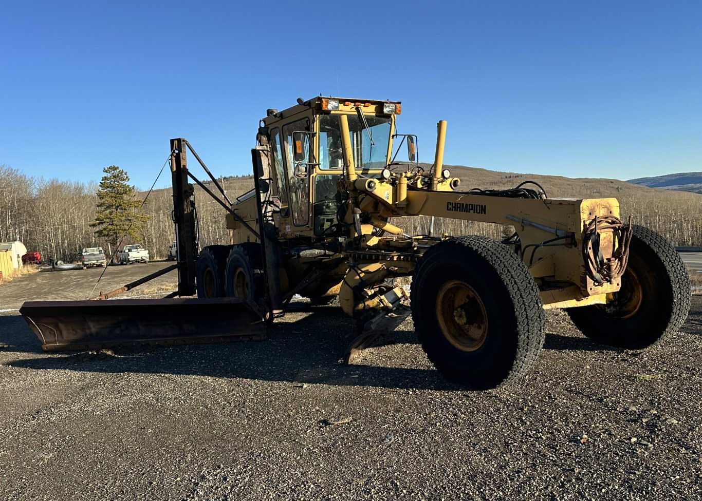 1993 Champion 780A Series 3 Motor Grader with Snow Wing #11218 DP
