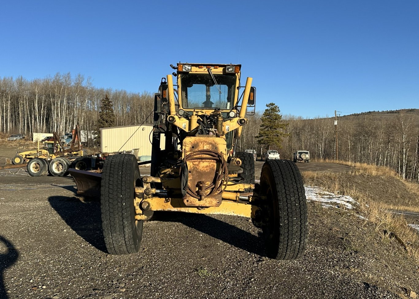 1993 Champion 780A Series 3 Motor Grader with Snow Wing #11218 DP
