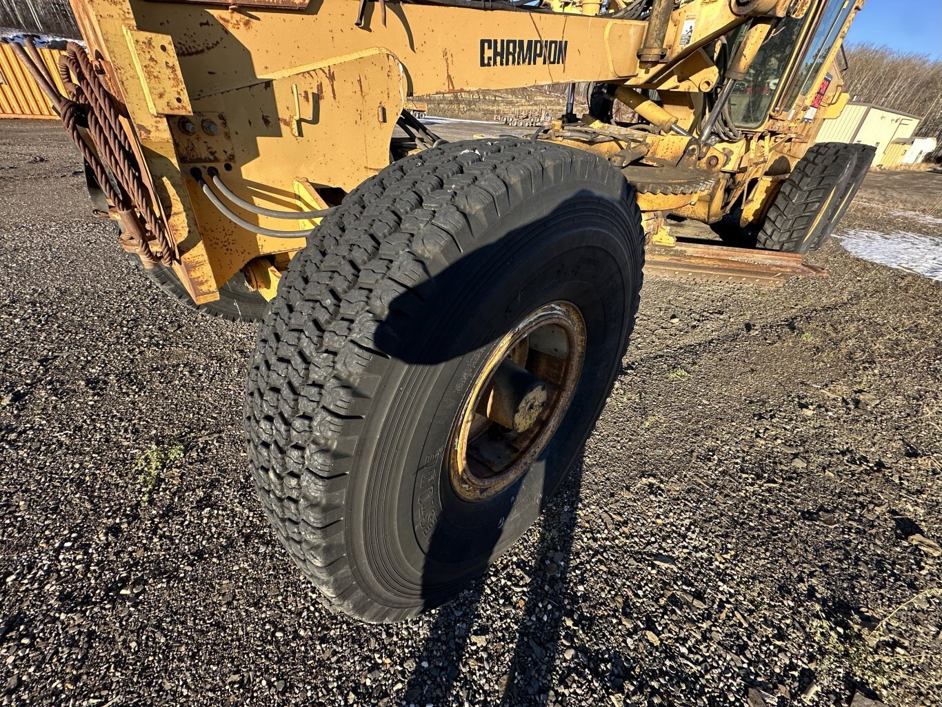 1993 Champion 780A Series 3 Motor Grader with Snow Wing #11218 DP