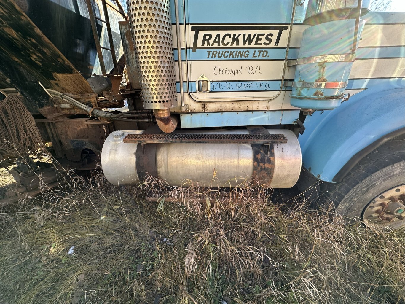 1985 Kenworth W900 Tandem Sanding Truck #11224 DP