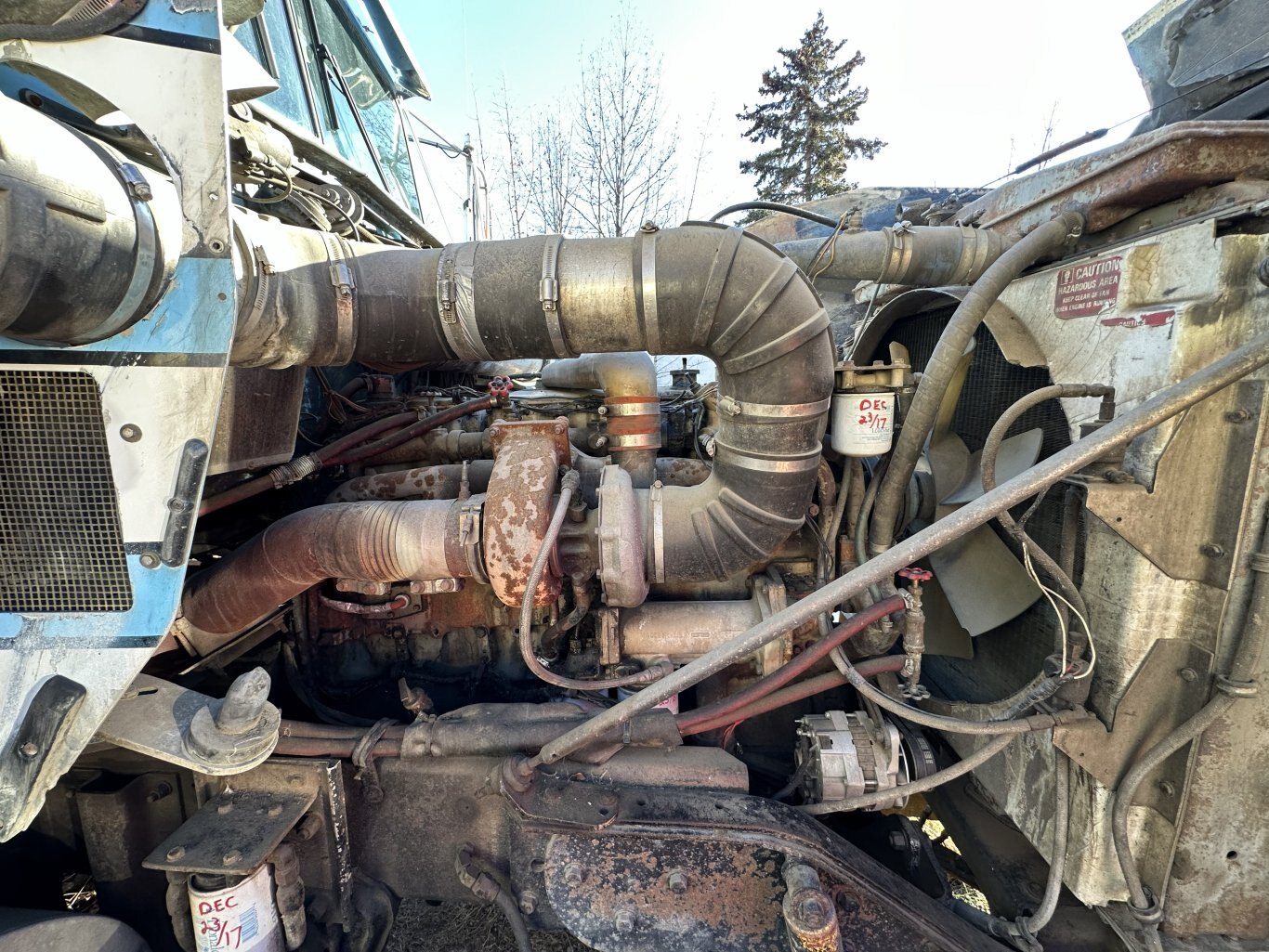 1985 Kenworth W900 Tandem Sanding Truck #11224 DP